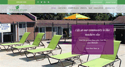 Desktop Screenshot of liveatmountainwoods.com